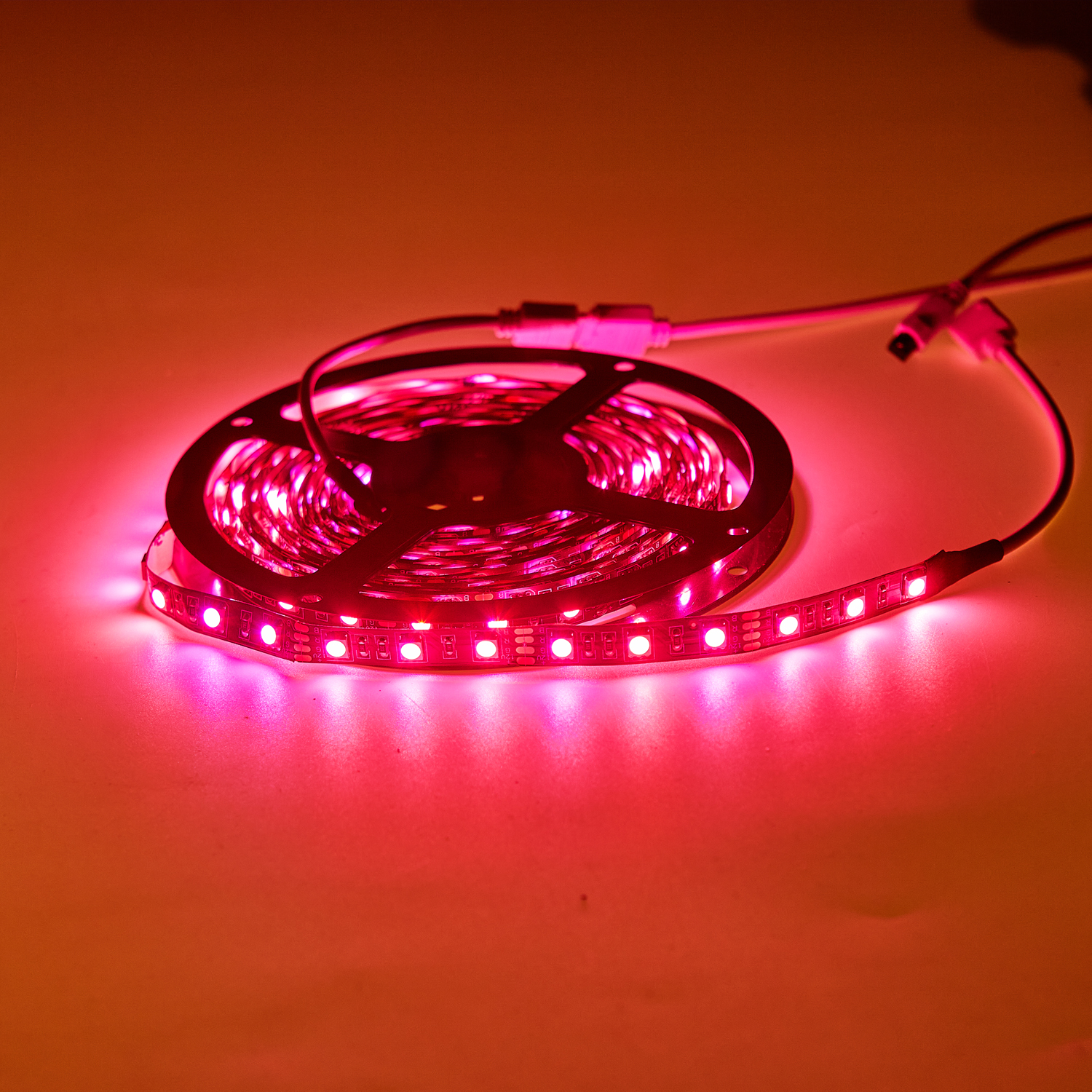 SMD5050 RGB Dream Color 5m 12V IP65 Waterproof 24key 30LED with Connector Led Strip Light