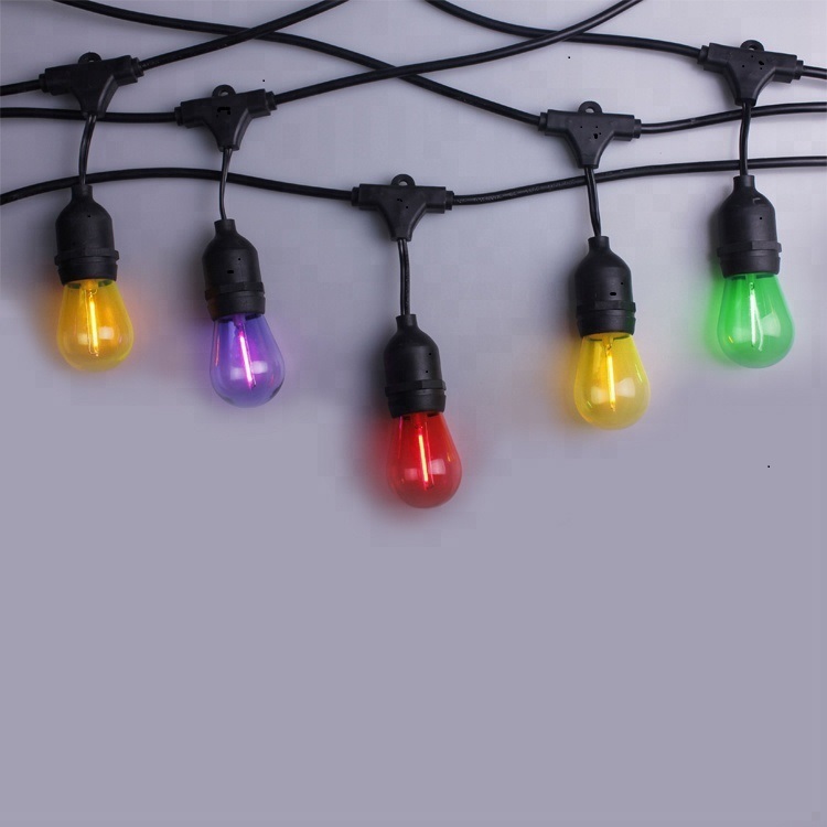 S14 Colorful Led Filament Bulb String