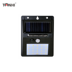 Waterproof IP65 Light Sensor Wall Lamps 73 LED Solar Wall Garden Light