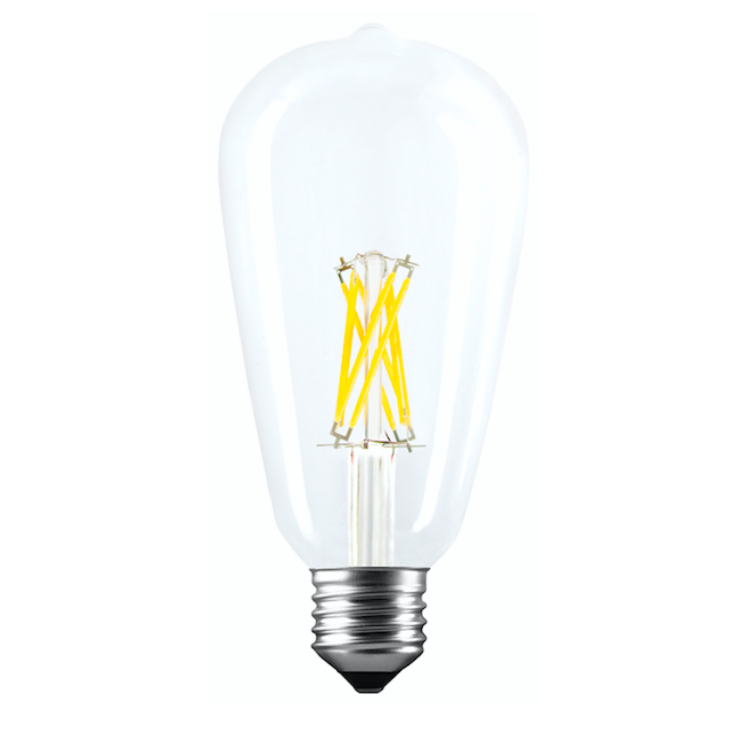 Dimmable LED Filament Bulb G125 6W 