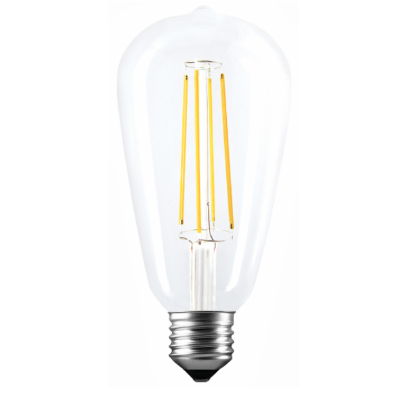 Dimmable LED Filament Bulb G125 6W 