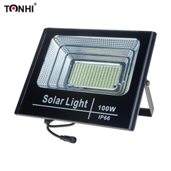 100W Solar LED Flood Light (Black)